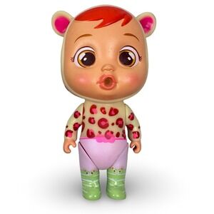 IMC Toys Cry Babies Magic Tears Lea Leopard Print Mini Doll Figure 87613IM